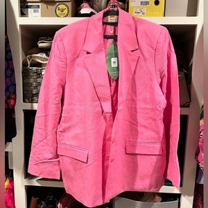 FARM Rio | Jackets & Coats | Nwt Farm Rio Boyfriend Blazer Size Xl ...